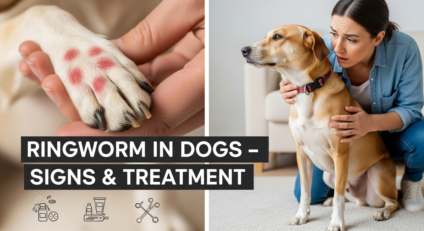 What Does Ringworm Look Like on a Dog?