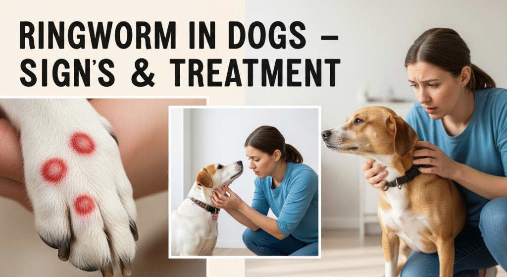 What Does Ringworm Look Like on a Dog?