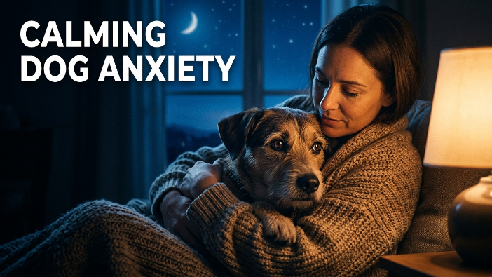 How to Calm Anxious Dogs at Night