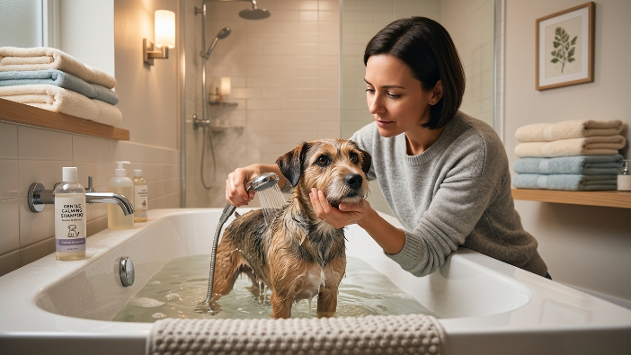 How to Bathe a Dog Without Fear or Stress