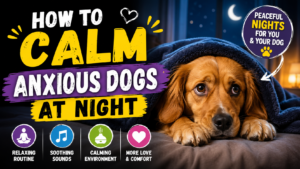 How to Calm Anxious Dogs at Night