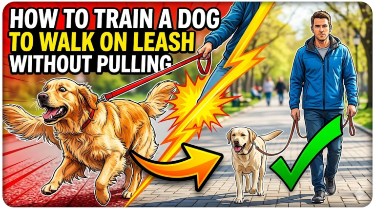 How to Train a Dog to Walk on Leash Without Pulling